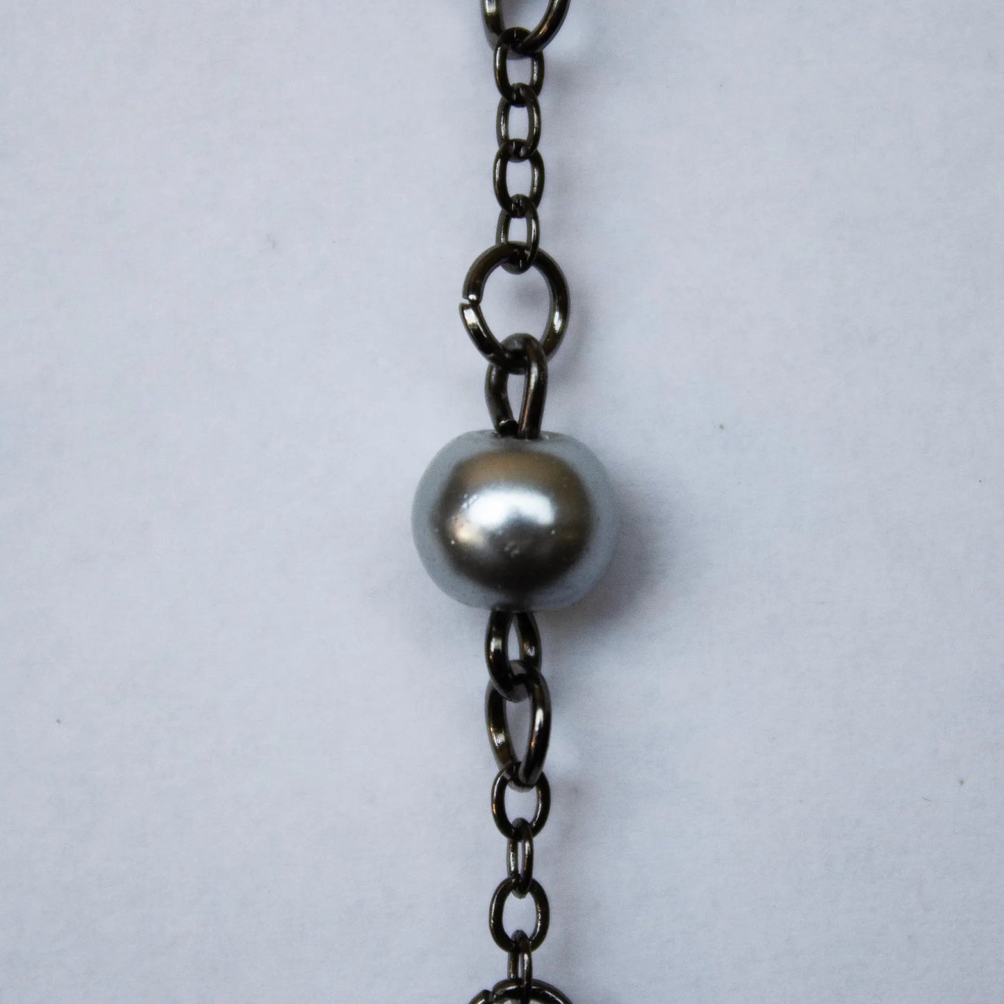 Black and Silver Dangle Earrings