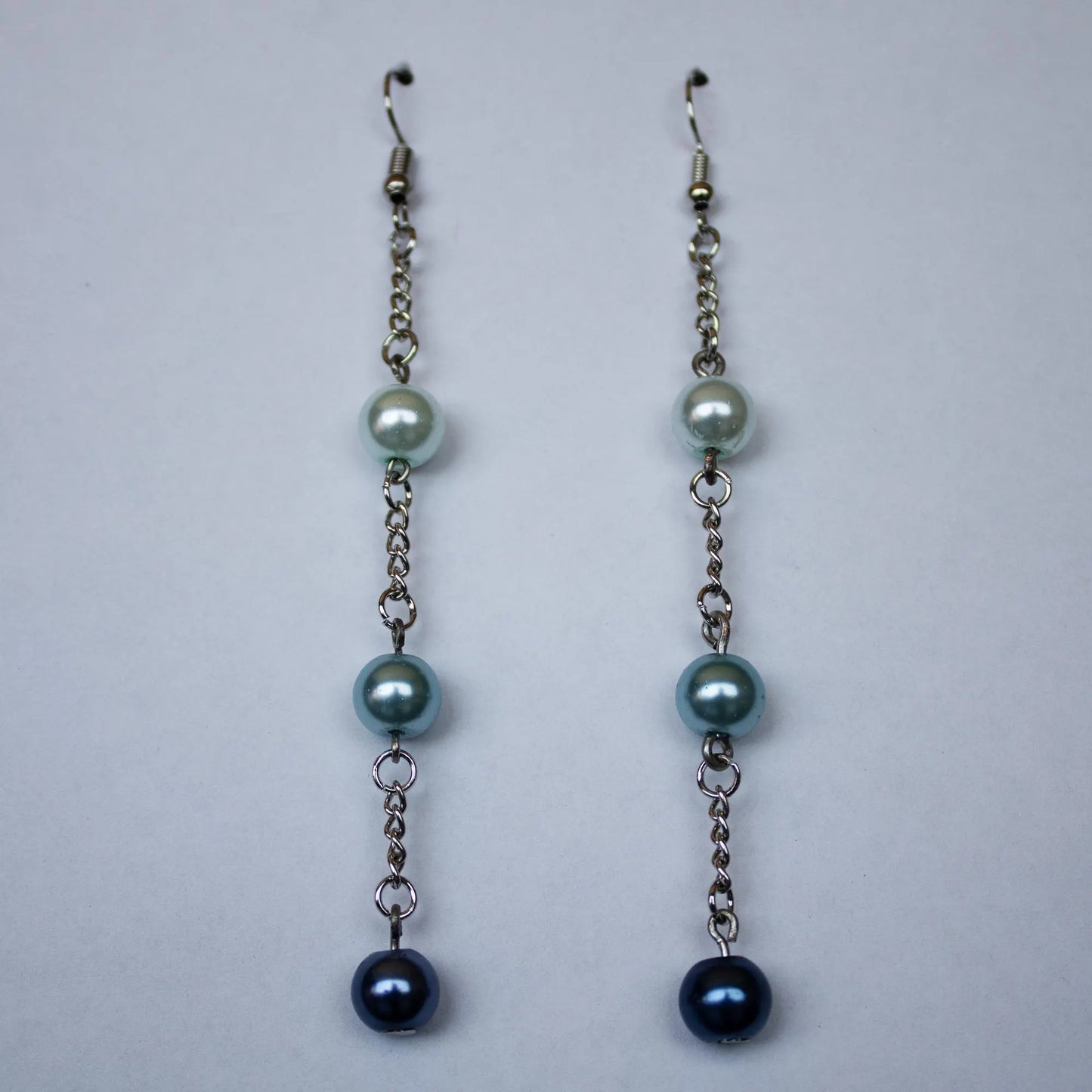 Blue Dangle Earrings