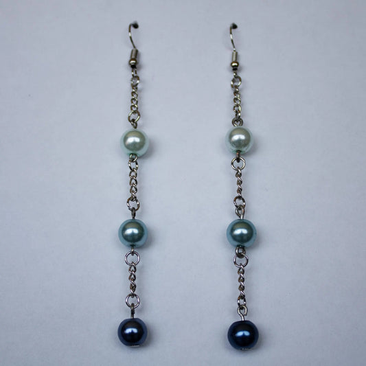 Blue Dangle Earrings