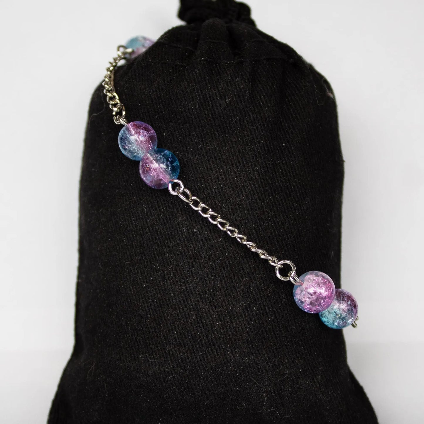 Blue and Pink Bracelet