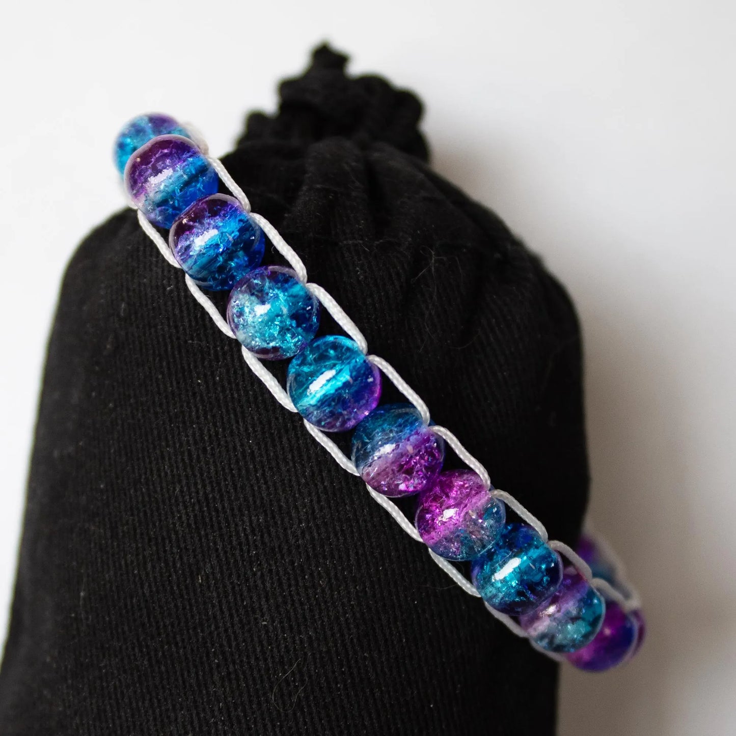 Blue and Purple Bracelet