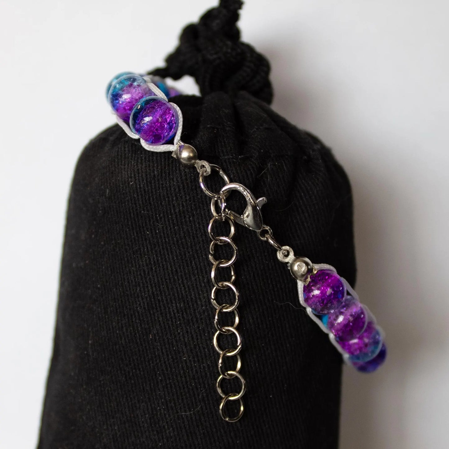 Blue and Purple Bracelet