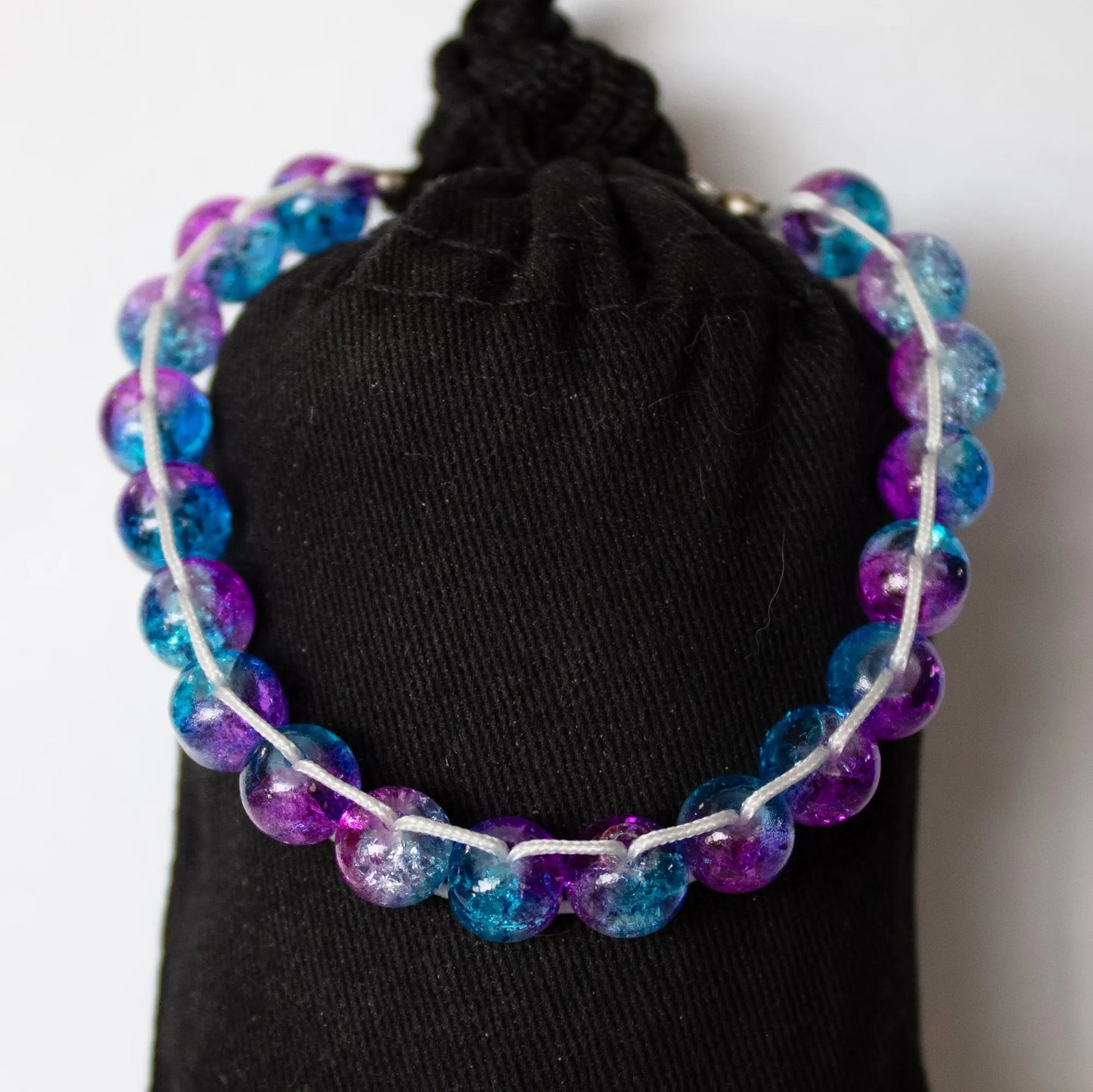 Blue and Purple Bracelet