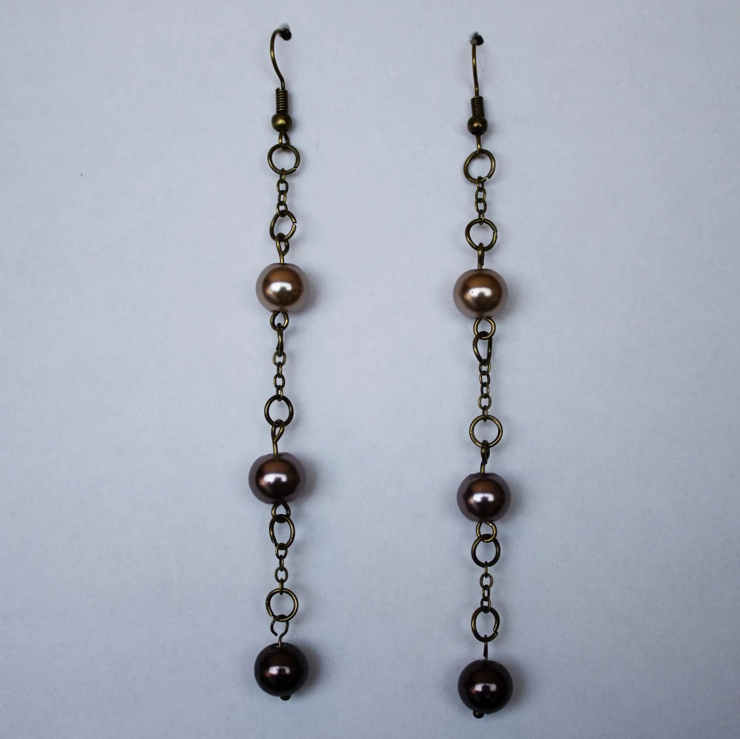 Bronze Dangle Earrings