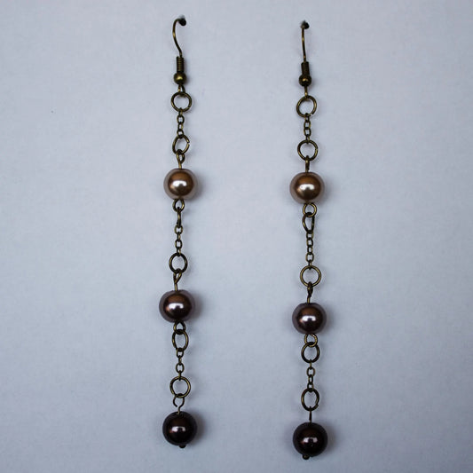 Bronze Dangle Earrings