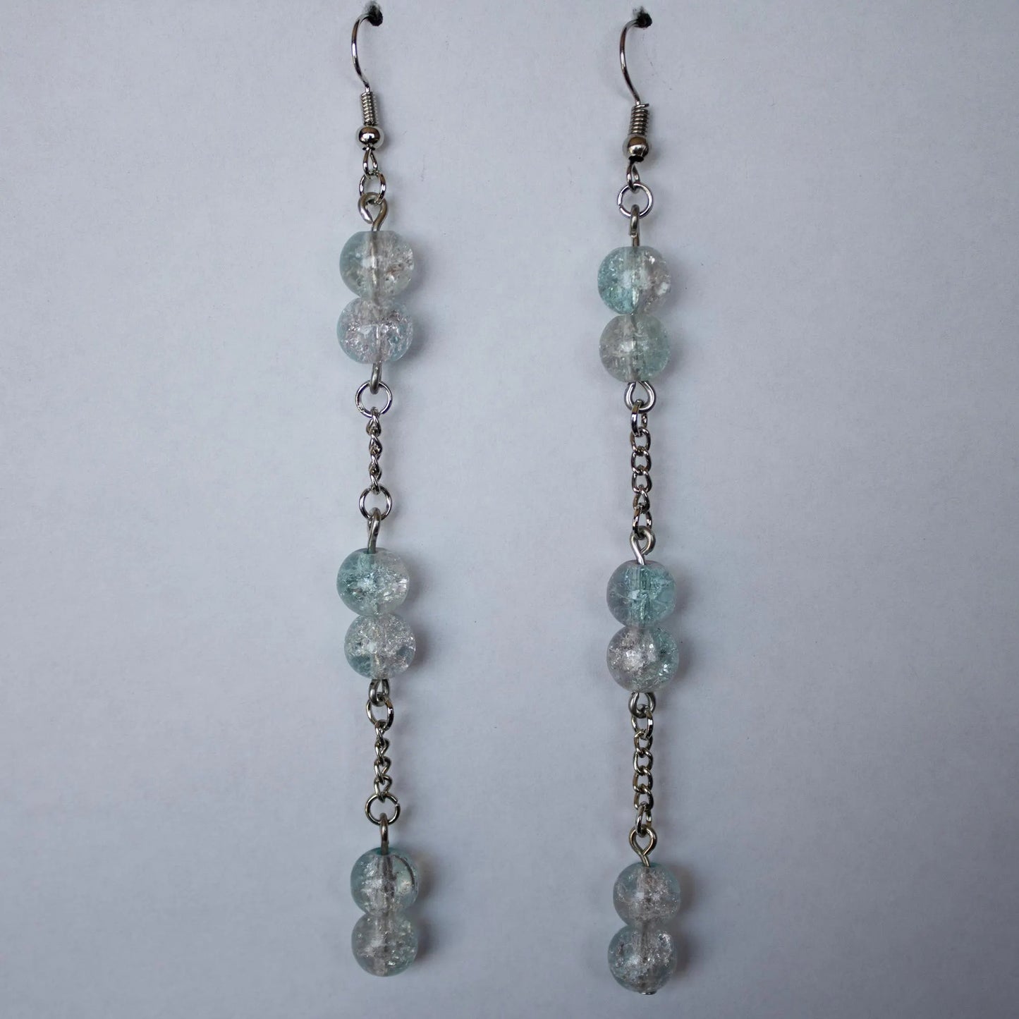 Clear Dangle Earrings