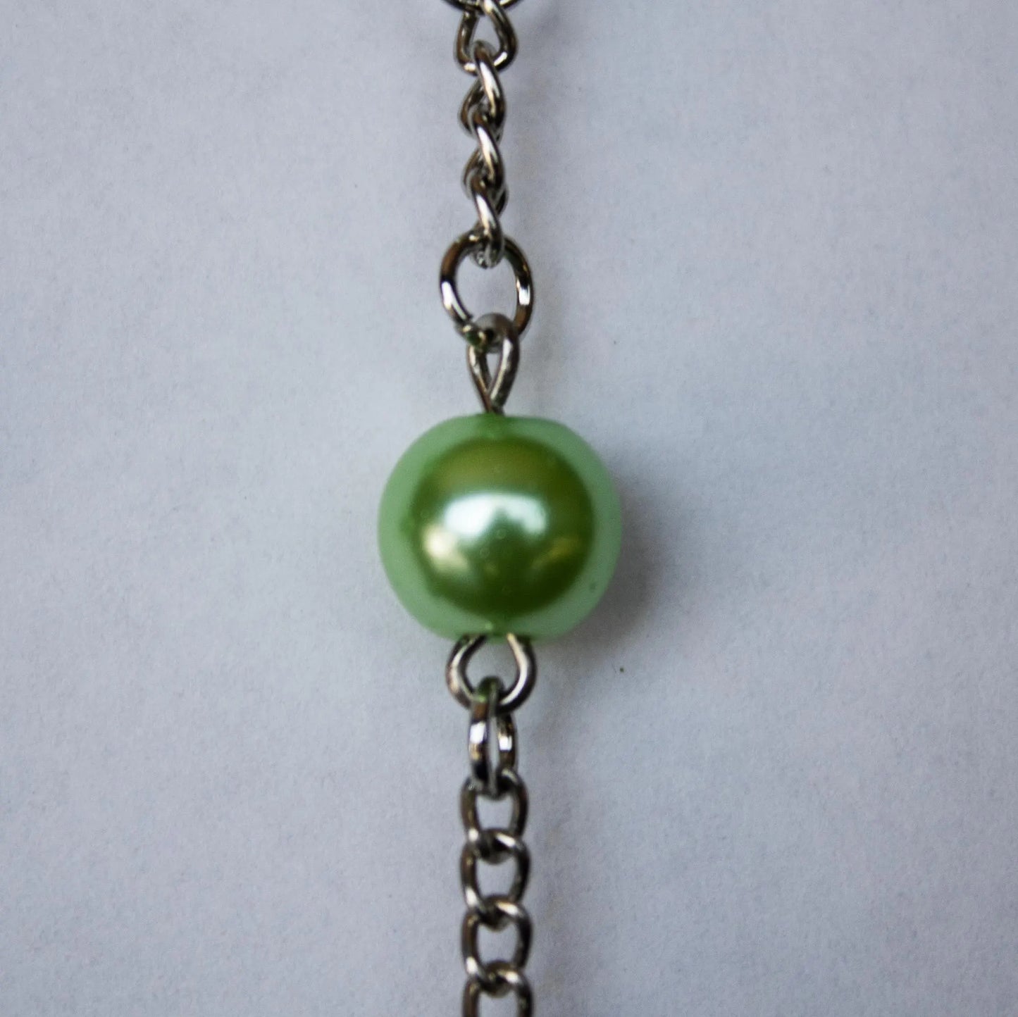 Green Dangle Earrings