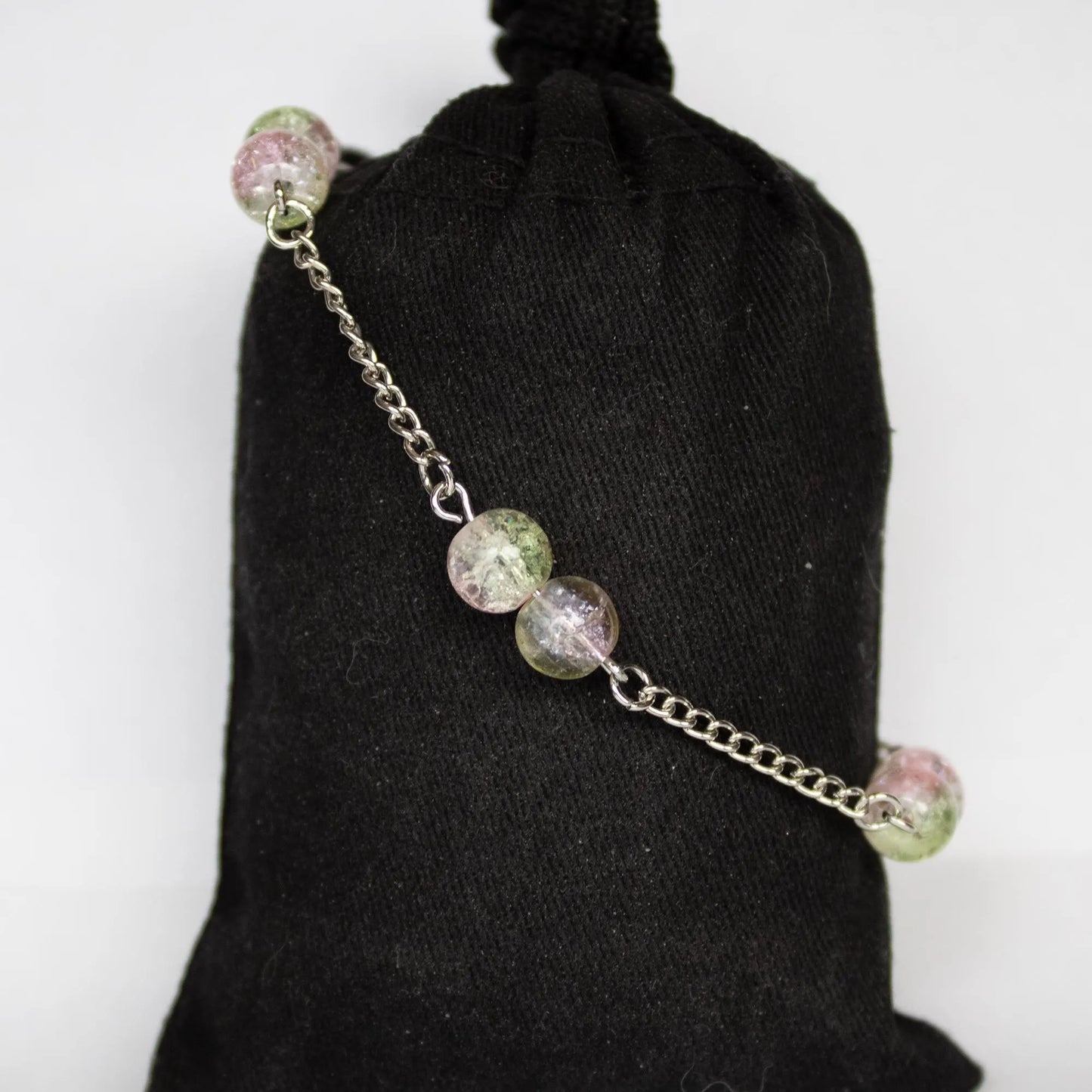 Green and Pink Bracelet