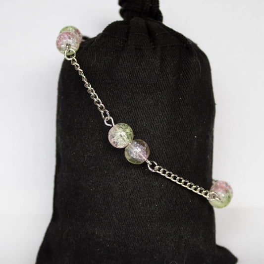 Green and Pink Bracelet