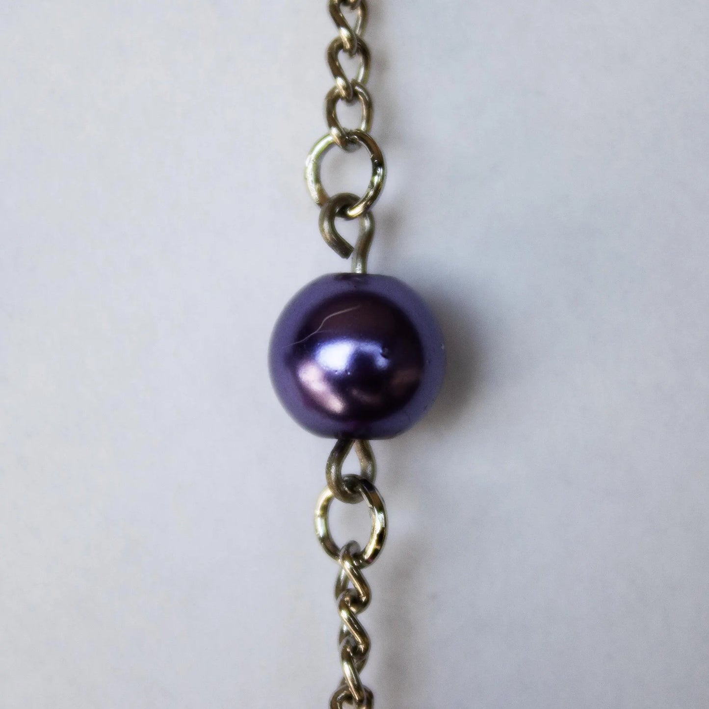 Pink and Purple Dangle Earrings