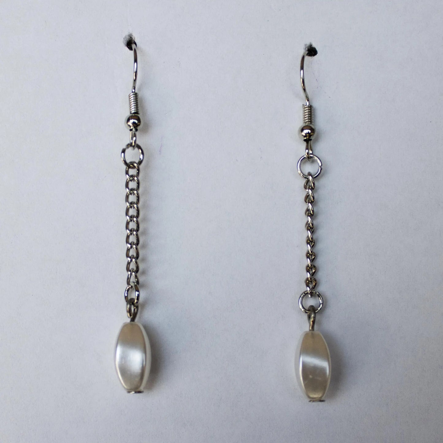 Pearly Dangle Earrings