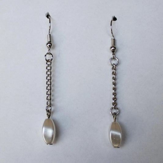 Pearly Dangle Earrings