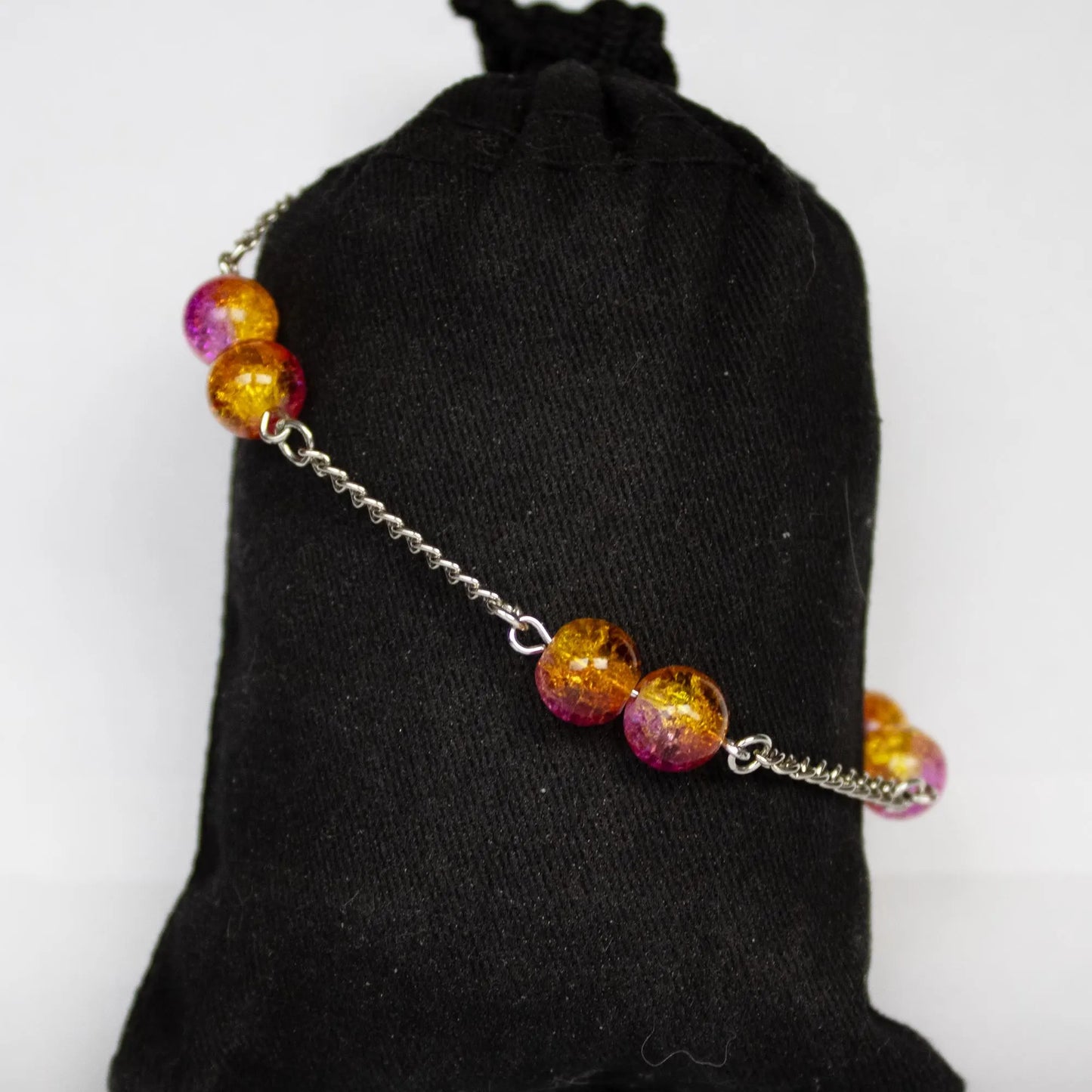 Pink and Orange Bracelet