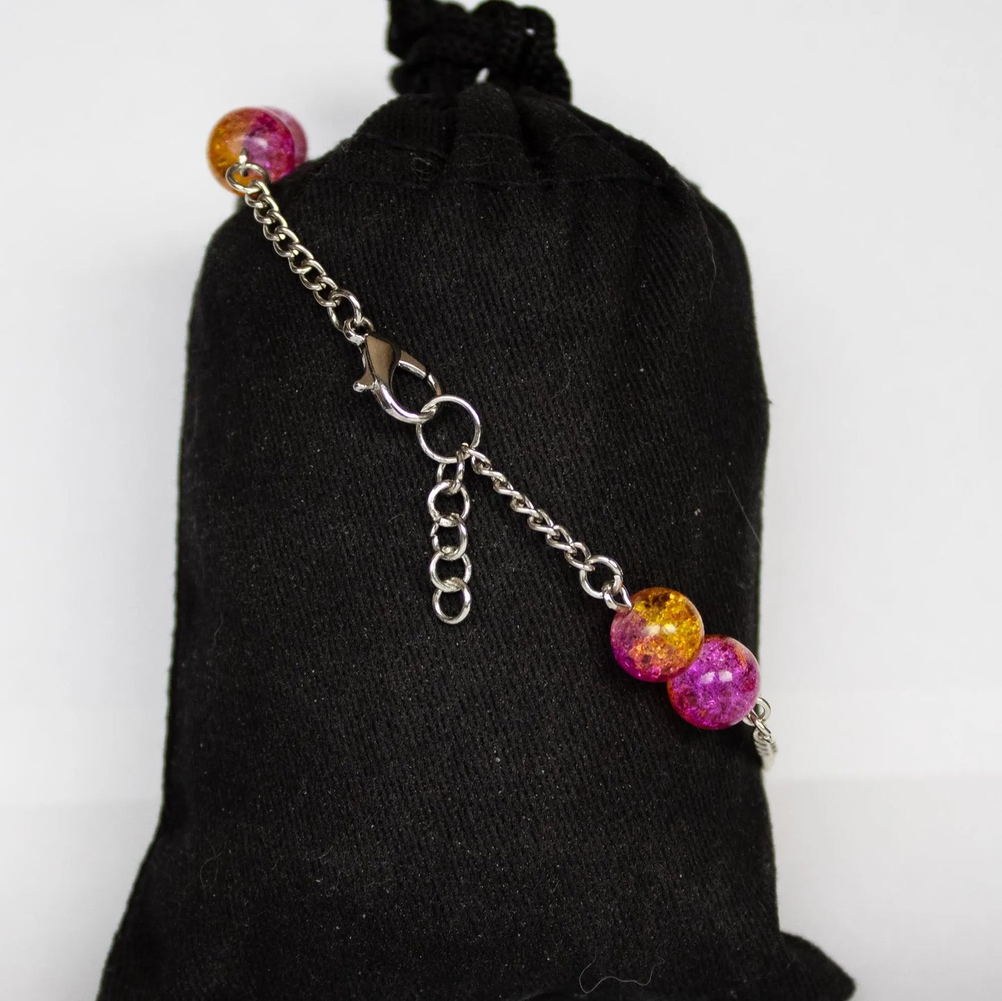 Pink and Orange Bracelet
