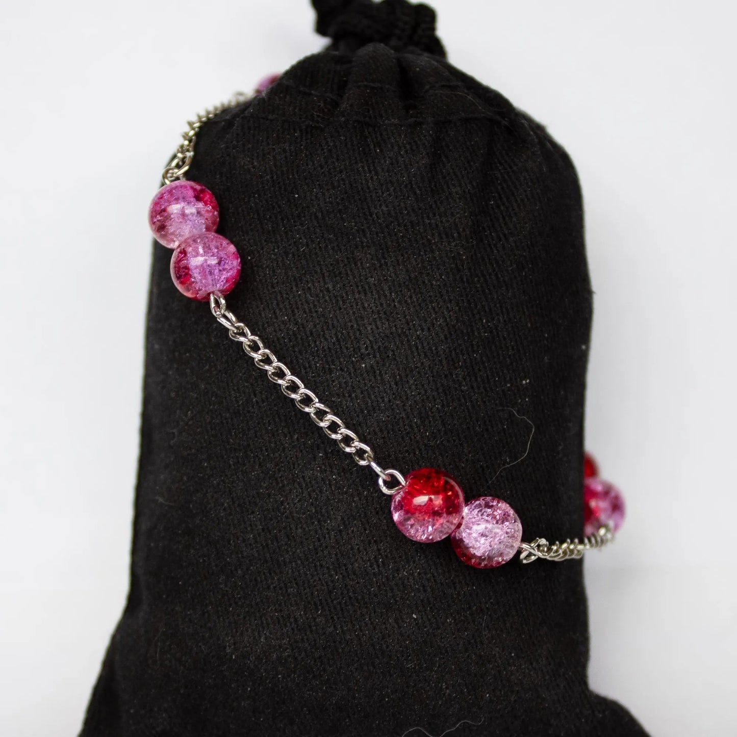 Red and Pink Bracelet