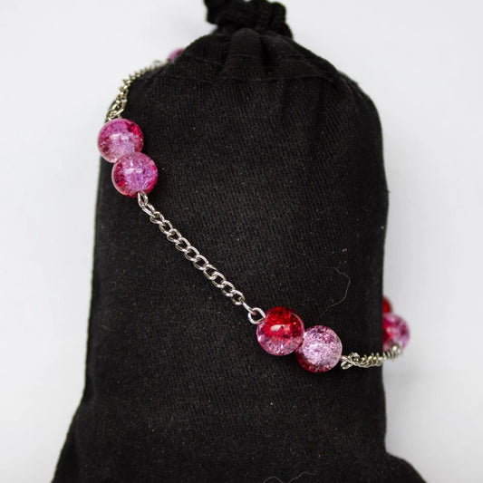Red and Pink Bracelet