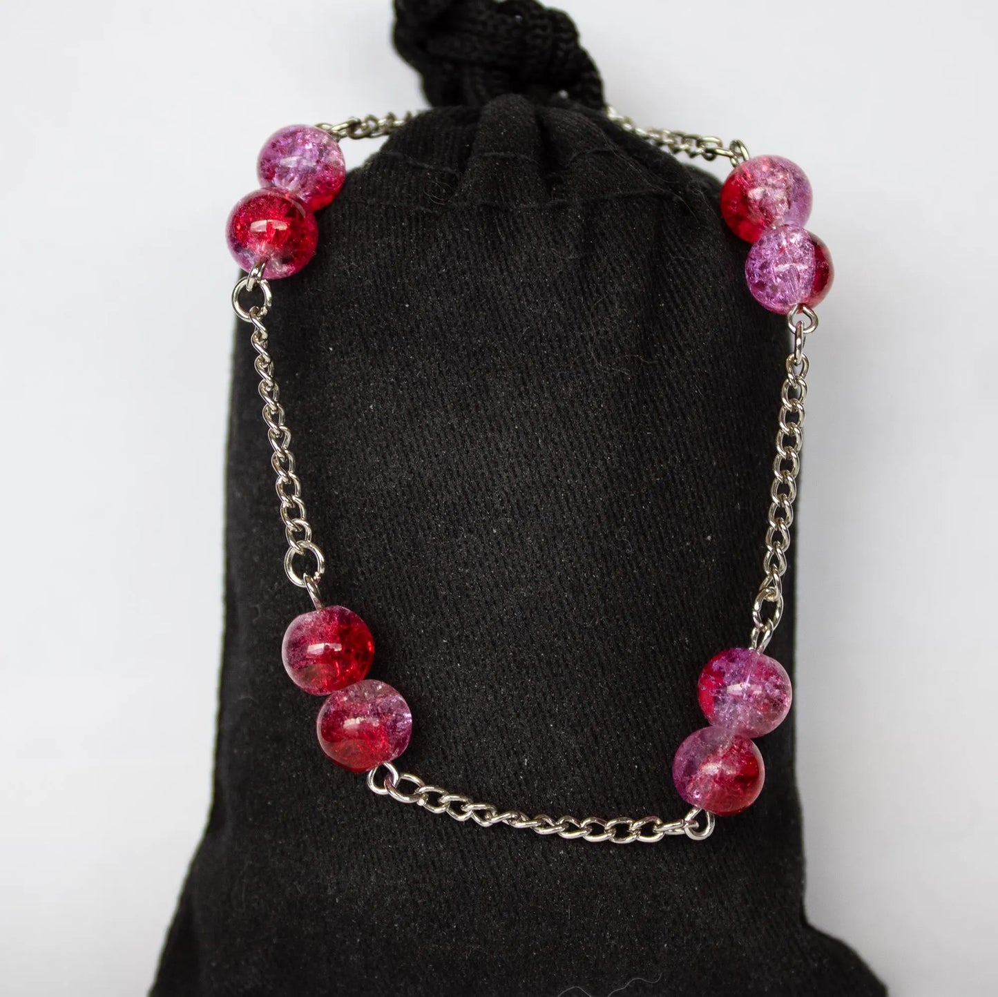 Red and Pink Bracelet