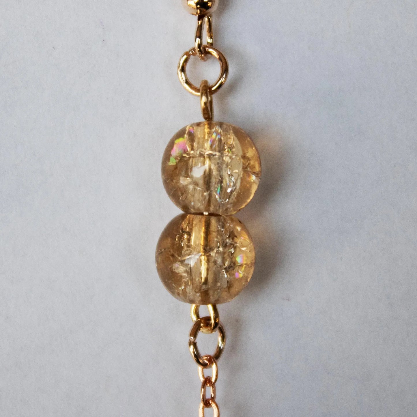 Rose Gold Dangle Earrings