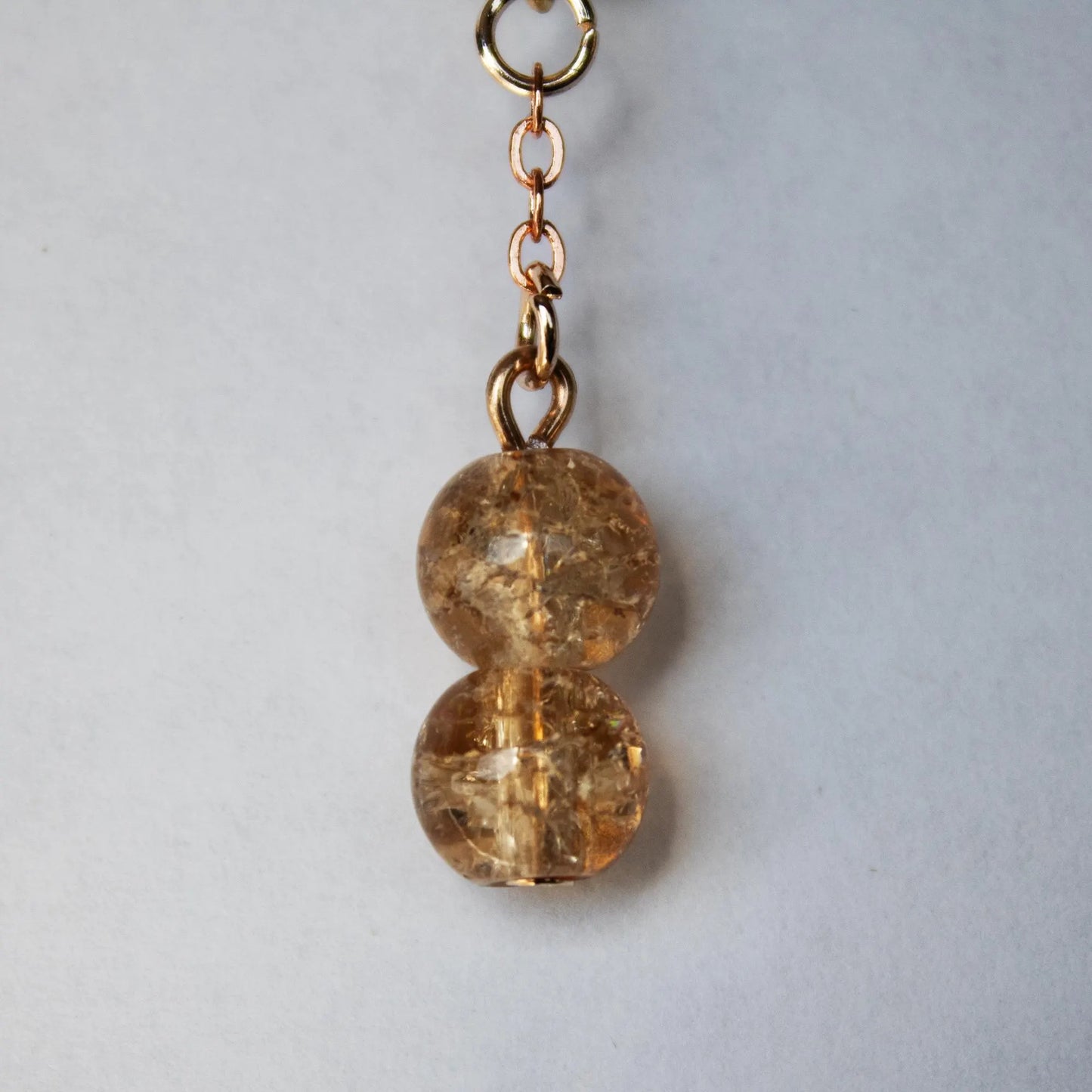 Rose Gold Dangle Earrings