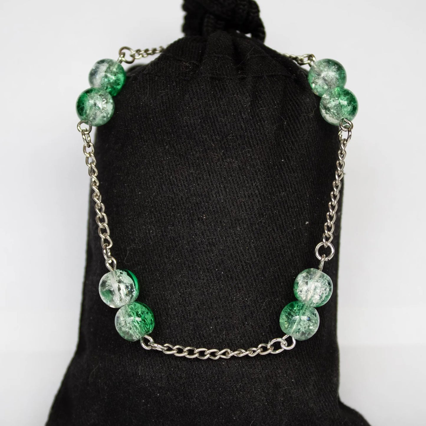 Green and Clear Bracelet