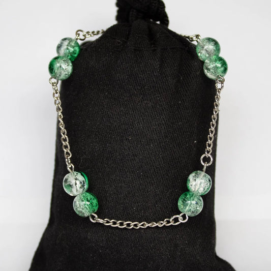Green and Clear Bracelet