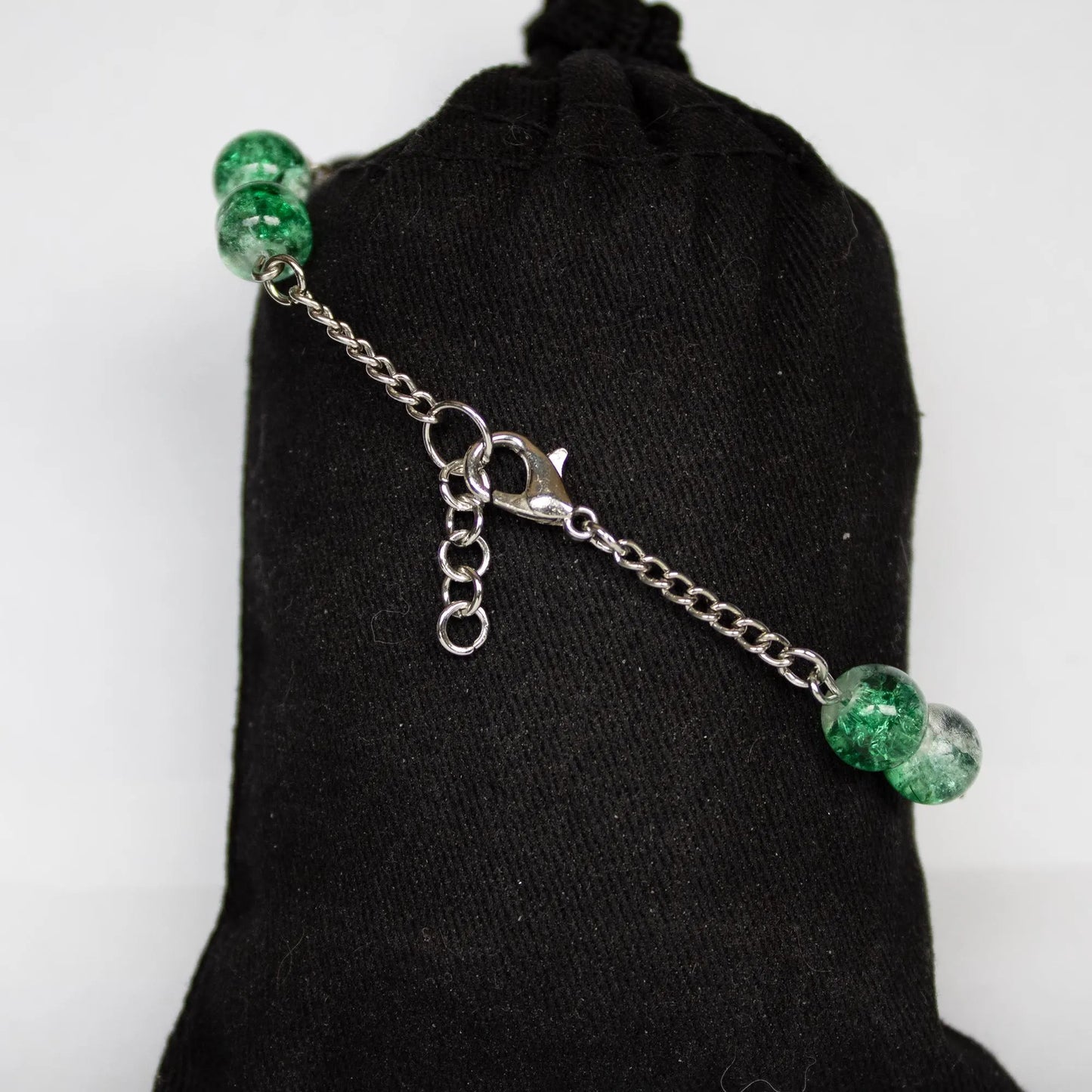 Green and Clear Bracelet